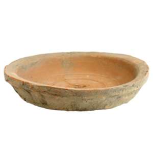HomArt - Rustic Terra Cotta Saucer 5 in - Antique Red
