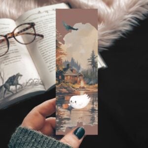 Camping Ghost Bookmark