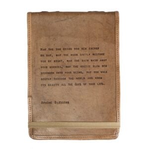 Apache Blessing leather journal (Sugarboo)