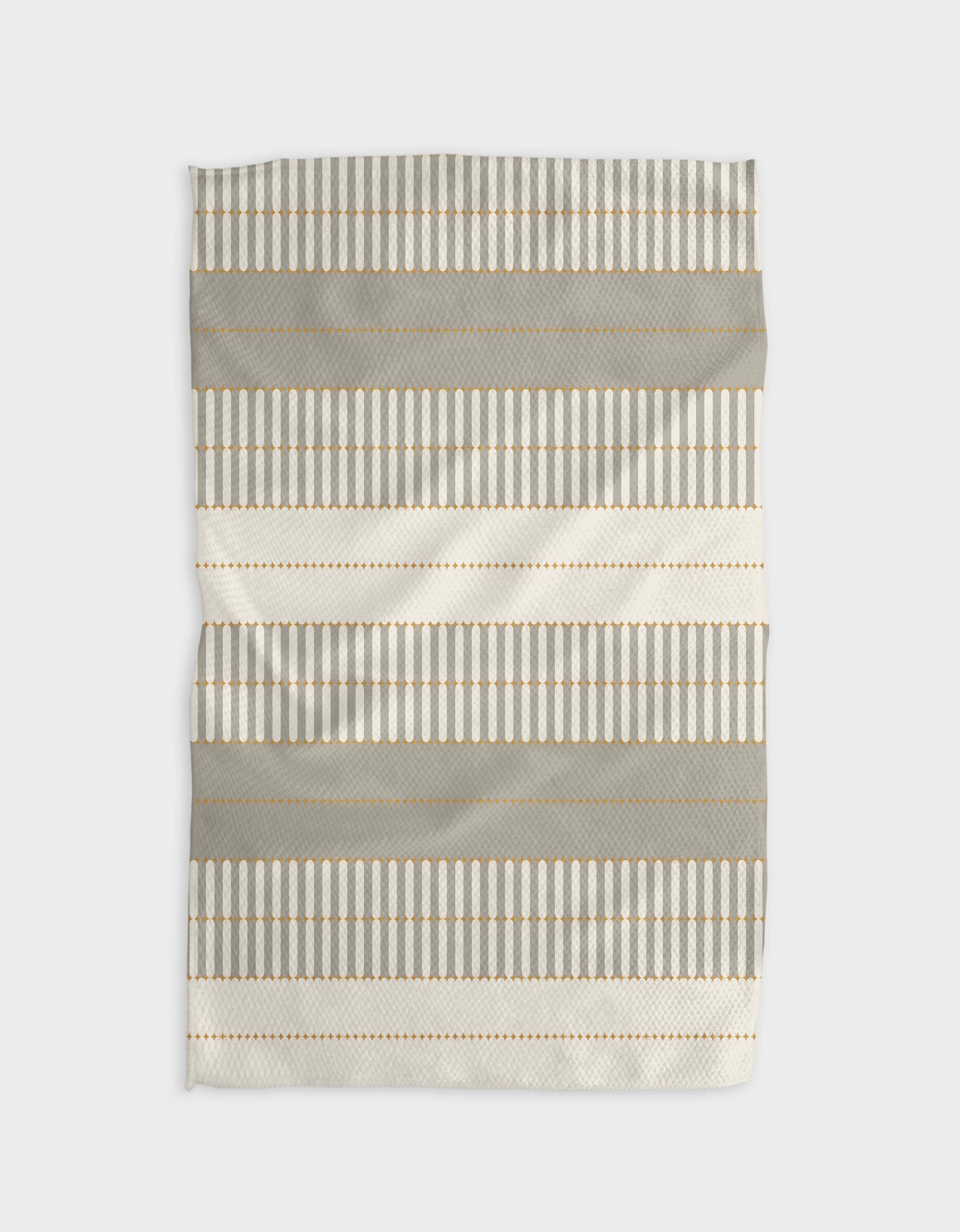 Neutral stripes Kitchen Tea Towel