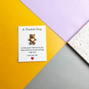 Pocket Hug Bear: Brown
