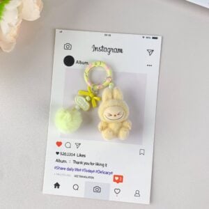Labu -Keychain: Yellow