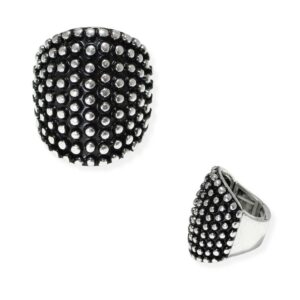 Western textured(sev. ball) ring