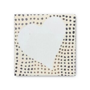 Heart with Dots tile - Art Tile Collection (Sugarboo & Co.)