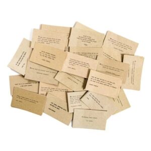 Gathered thought paper