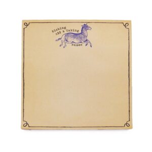 Kicking Donkey Square Notepad