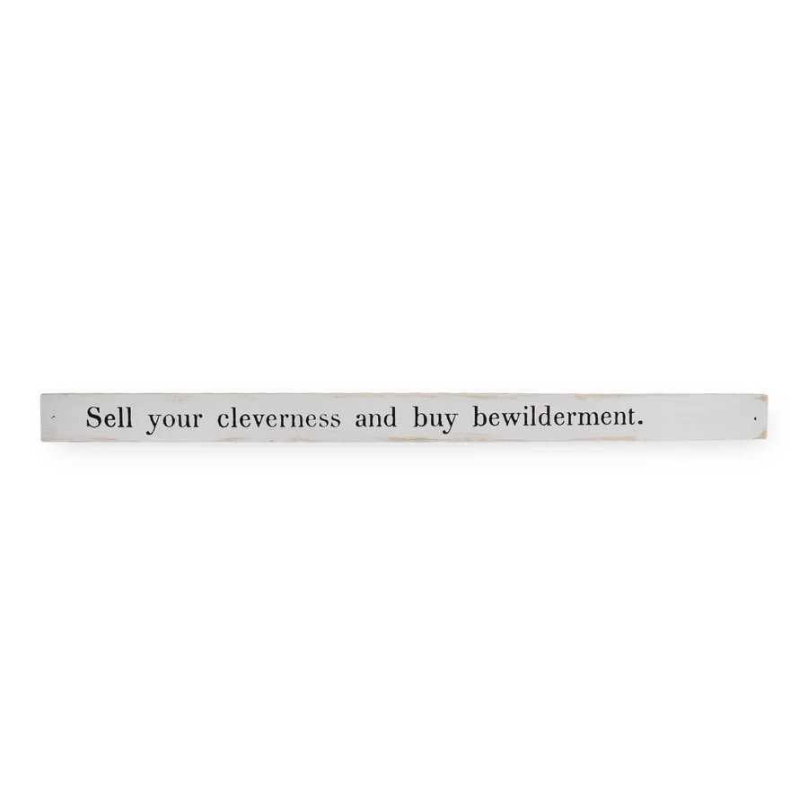 Poetry Stick - Sell Your Cleverness