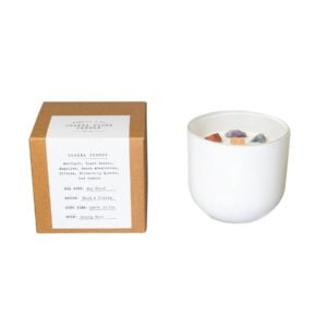 Chakra Crystal Candle 11oz
