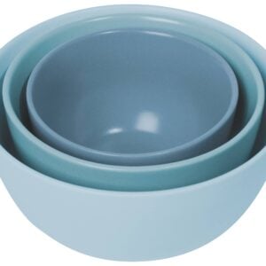 Blue Prep Bowls Set of 3