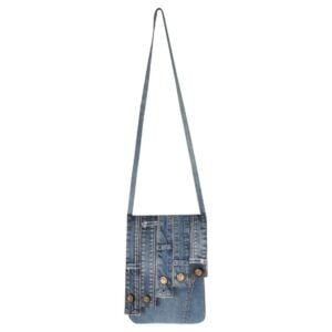 Kris Denim Crossbody Bag