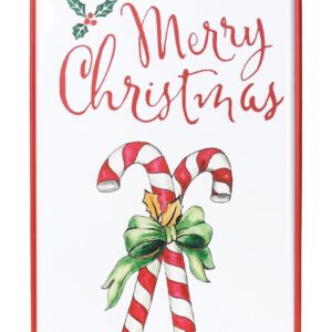 Metal Candy Cane Wall Decor