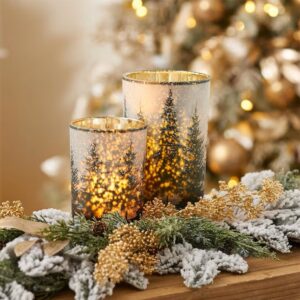 tree candle holder- lrg