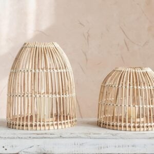 Bamboo lantern- med