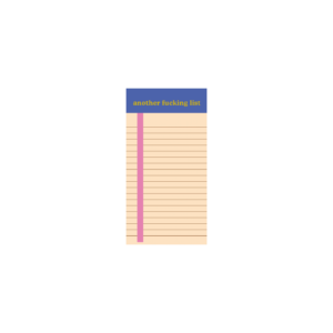 Another Fucking List-notepad