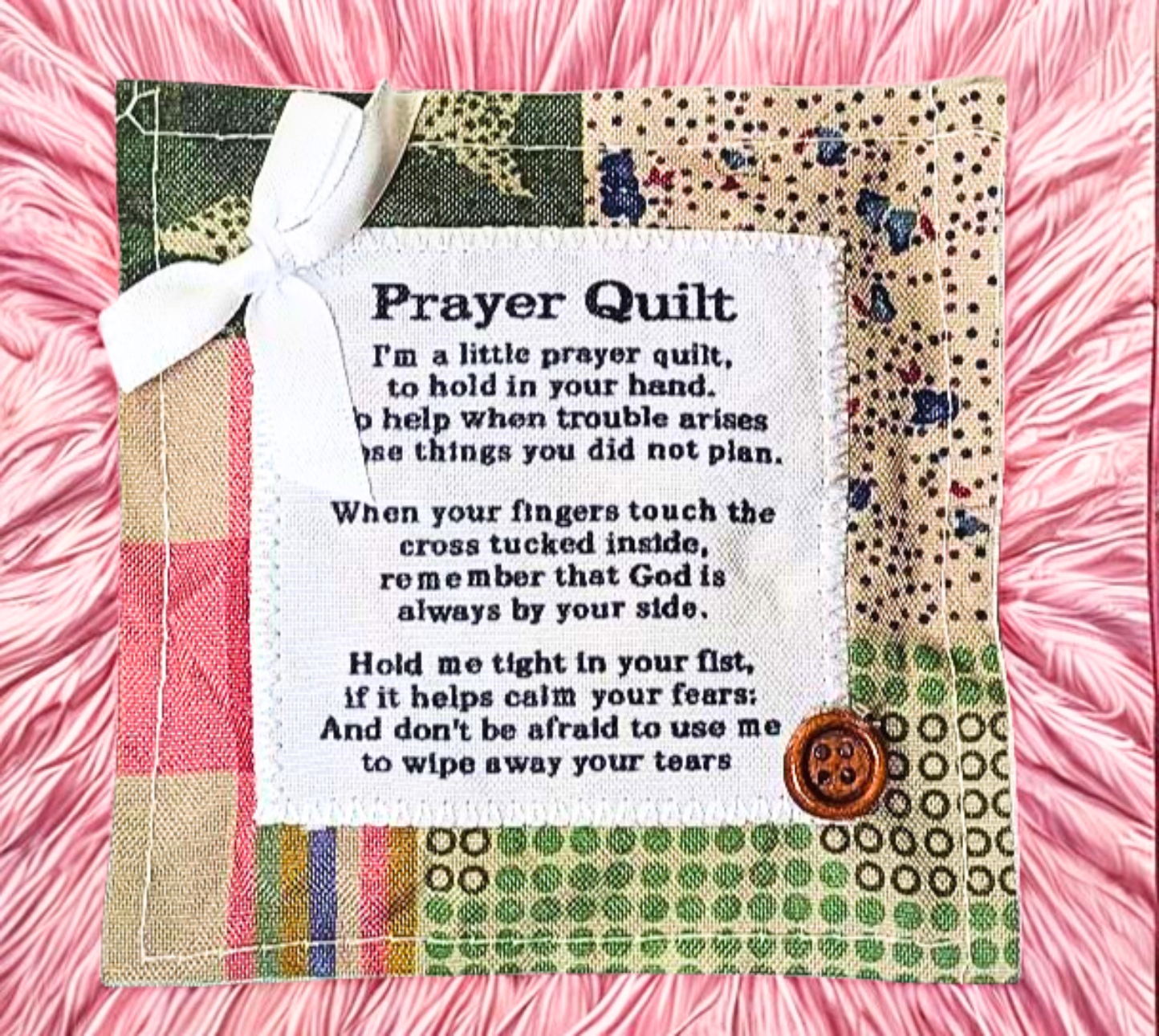 Multicolor Mini Prayer Quilt