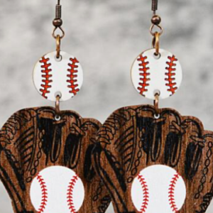 Baseball Glove Earrings