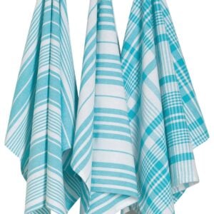 Bali Blue Dishtowels Set of 3