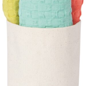 Cotton Dishcloths in Basket