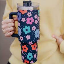 Navy Daisy Tumbler- Katydid