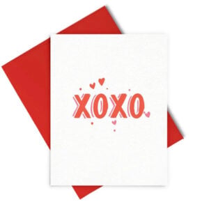 XOXO card