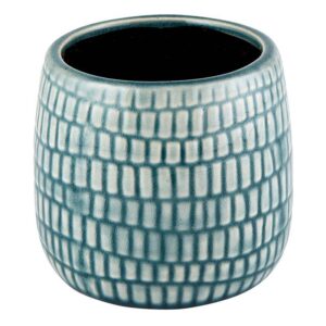 Cream/Gray Planter - Small(lines)