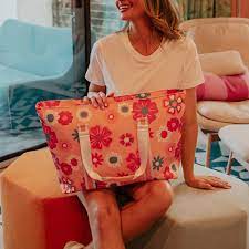 Flower Power Tote Bag- Katydid