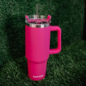 Hot Pink 40 Oz Tumbler- Katydid