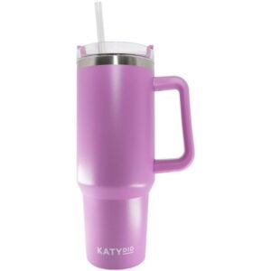 Orchid Water Bottle Tumbler 40 Oz- Katydid