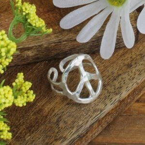 Peace Sign Ring