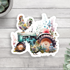 Farm Tractor Sticker