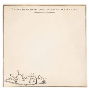 Dog Skinny Notepad