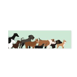 Dogwalk Buddies -Bookmark