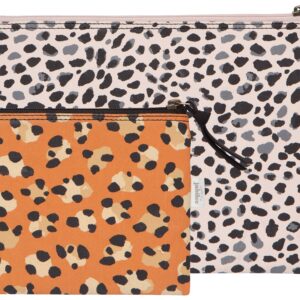 Wild leopard Zipper Pouch