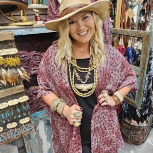 Leopard Kimono