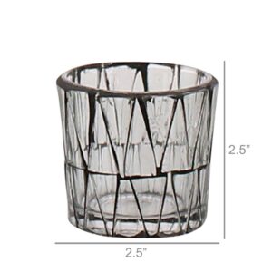 Mosaic Tealight Holder-Sm