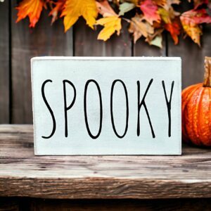 Spooky sign