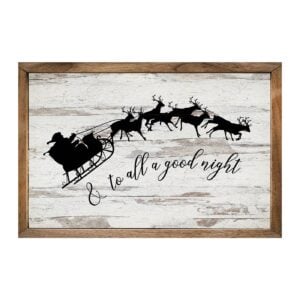 And To All A Good Night: 16x10