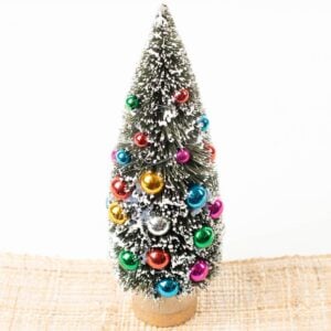 Bottle Brush Christmas Tree